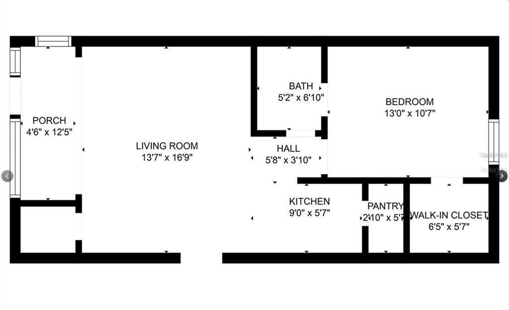 Active With Contract: $108,500 (1 beds, 1 baths, 682 Square Feet)