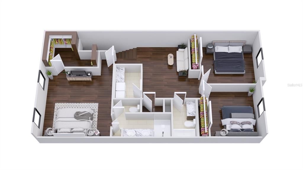 Sample Estero Second Floor Plan