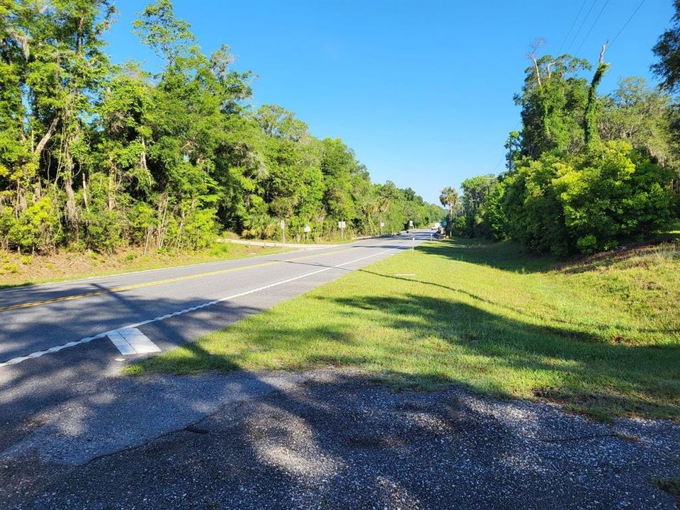 View toward bridge