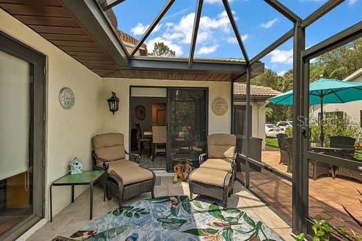 Screened porch