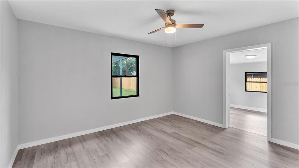 Doorway between the 2nd and 3rd bedroom