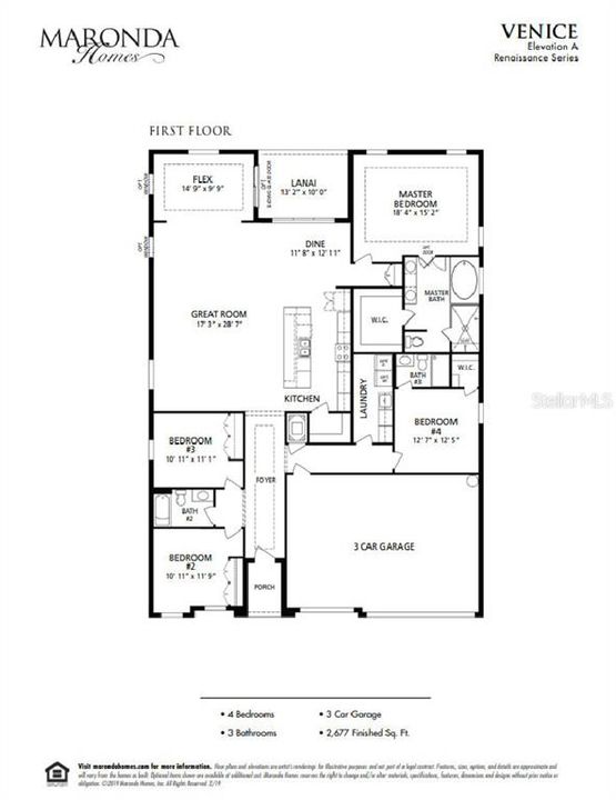 Active With Contract: $419,999 (4 beds, 3 baths, 2684 Square Feet)
