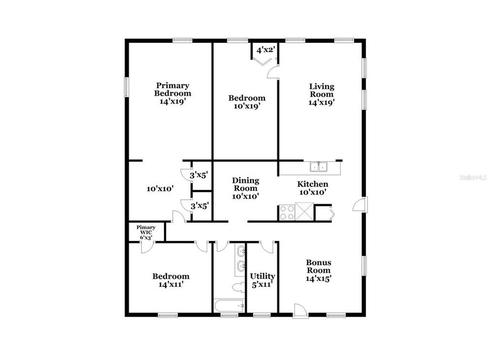 For Rent: $1,735 (3 beds, 1 baths, 1640 Square Feet)