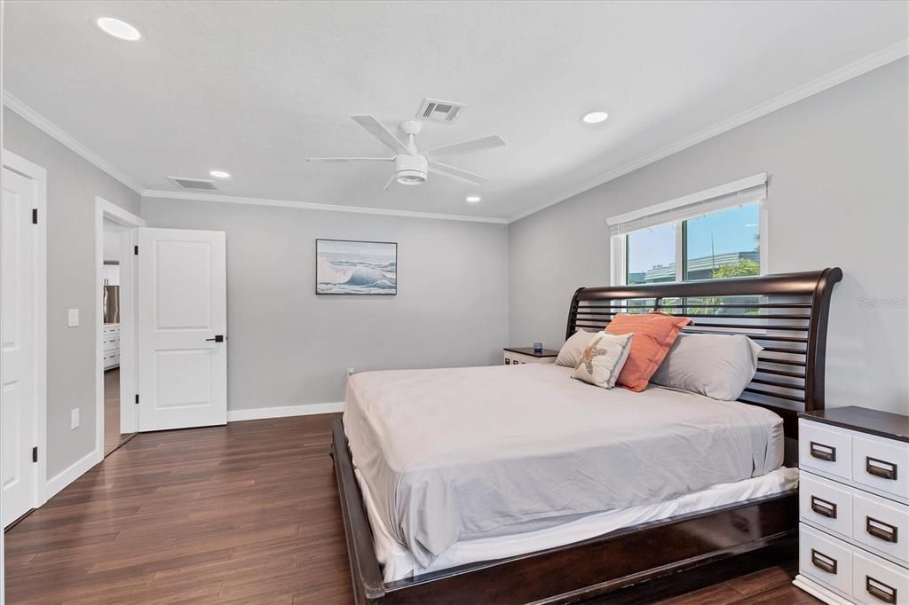 Primary Bedroom with walk-in closet