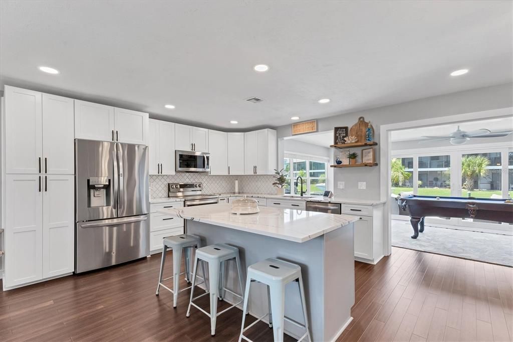 New Kitchen with island