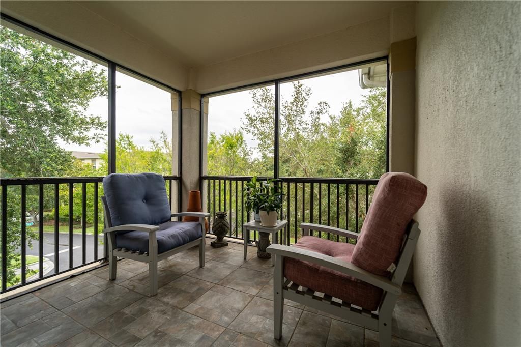 Screened In Balcony, Nestled In The Treetops, Look To The Right For View Of Fireworks