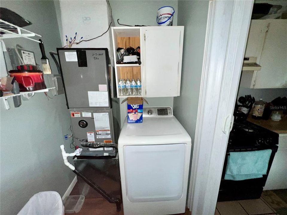 Brand new HVAC and laundry room