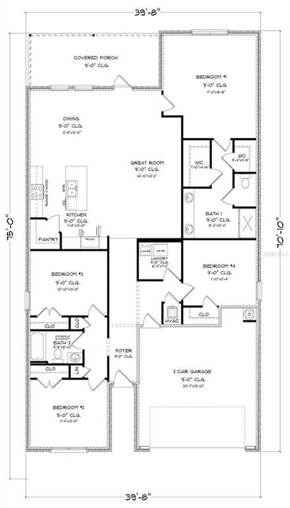 Delray Floor Plan