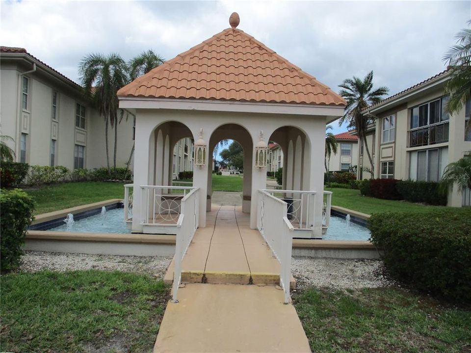 Covered Patio at Clubhouse