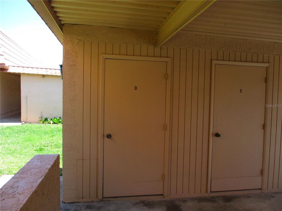 Assigned carport