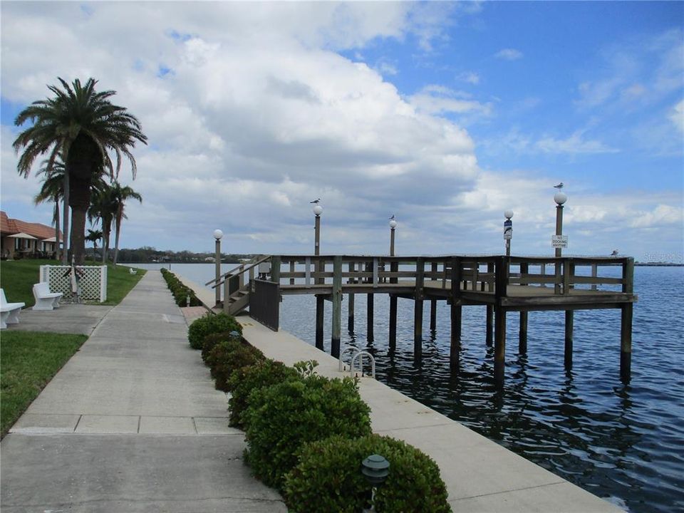 Front entrance to gated community