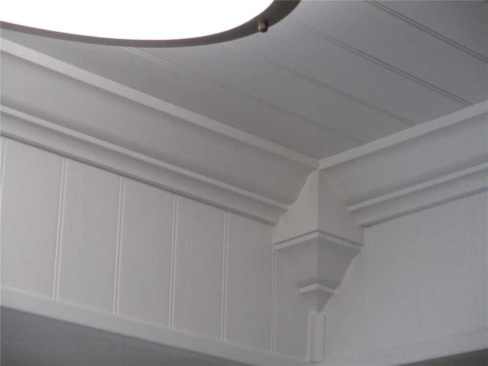 Ceiling of kitchen