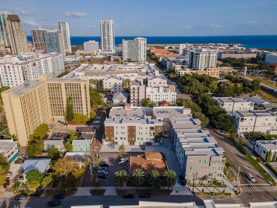 Walking distance to Central Ave and the heart of downtown St Pete.