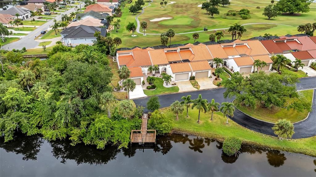 Community Dock with access to Alligator Creek