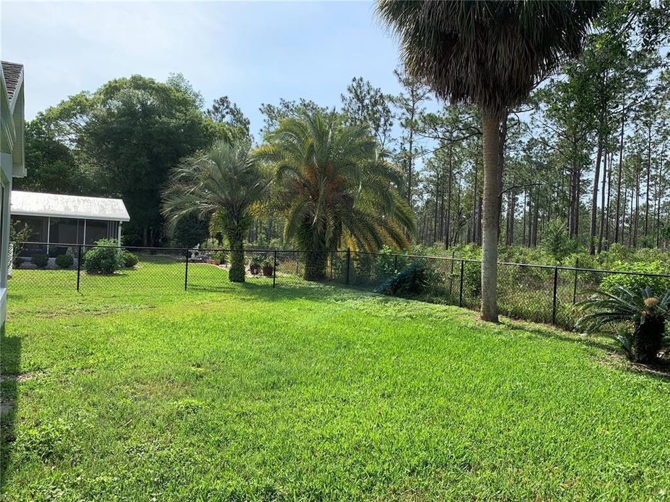 Private fenced yard - The Preserve