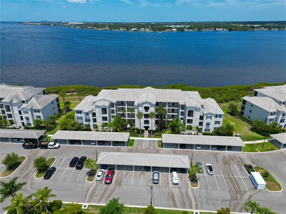 Majestic Manatee River from this 2nd floor unit with an elevator or stairs right by the unit.