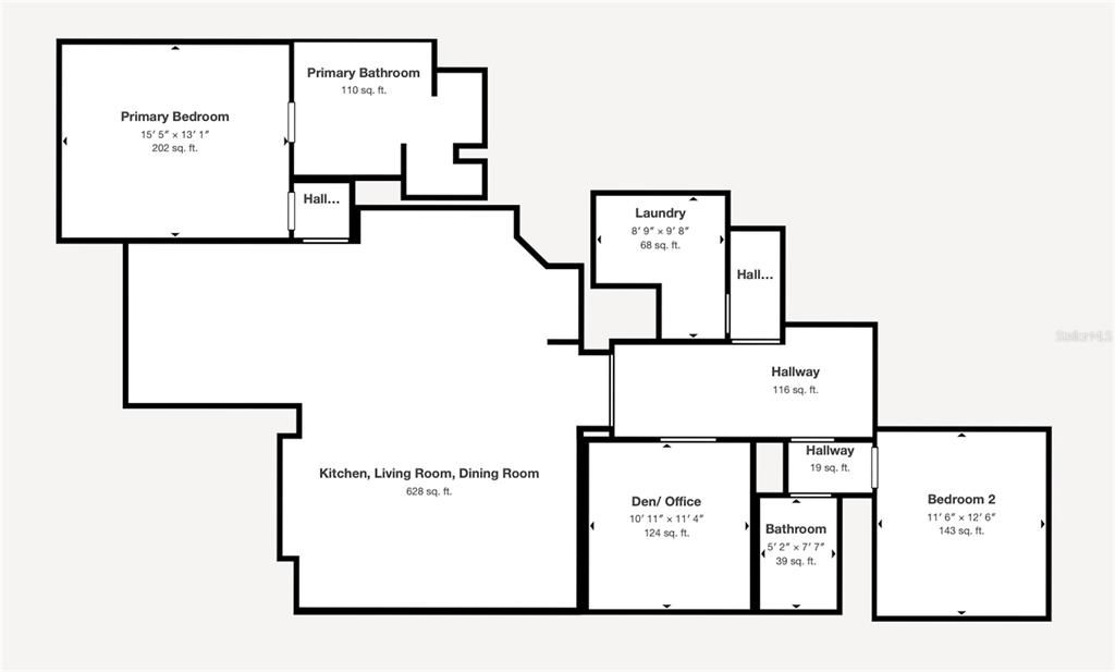 Active With Contract: $425,000 (2 beds, 2 baths, 1868 Square Feet)