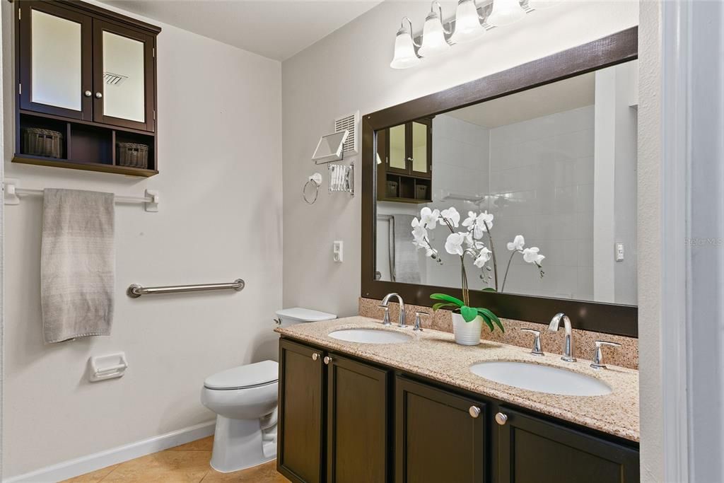 Primary Bathroom with Dual Sinks