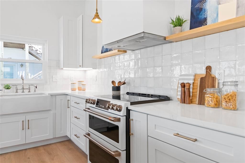 Upstairs kitchen