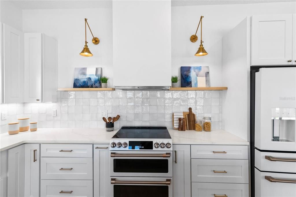 Upstairs kitchen