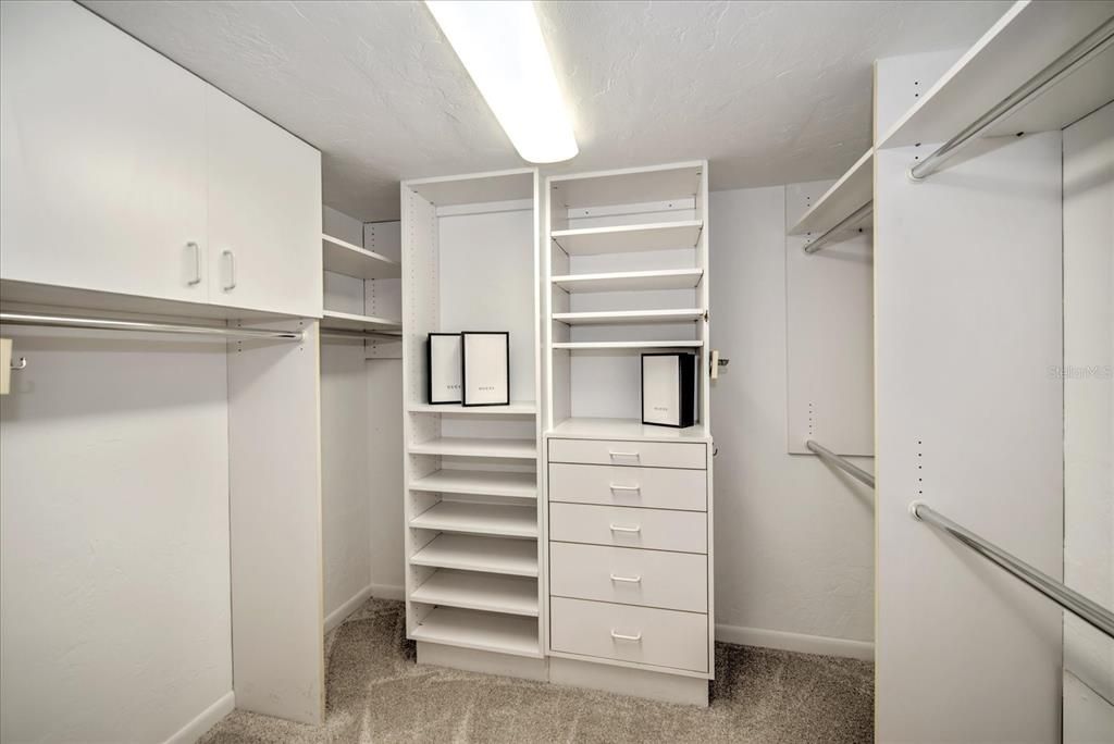 Master Walk-in Closet