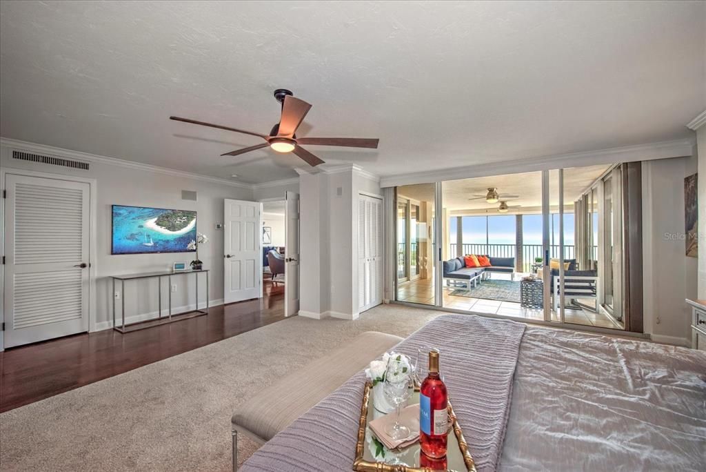 Beach View from Master Bedroom