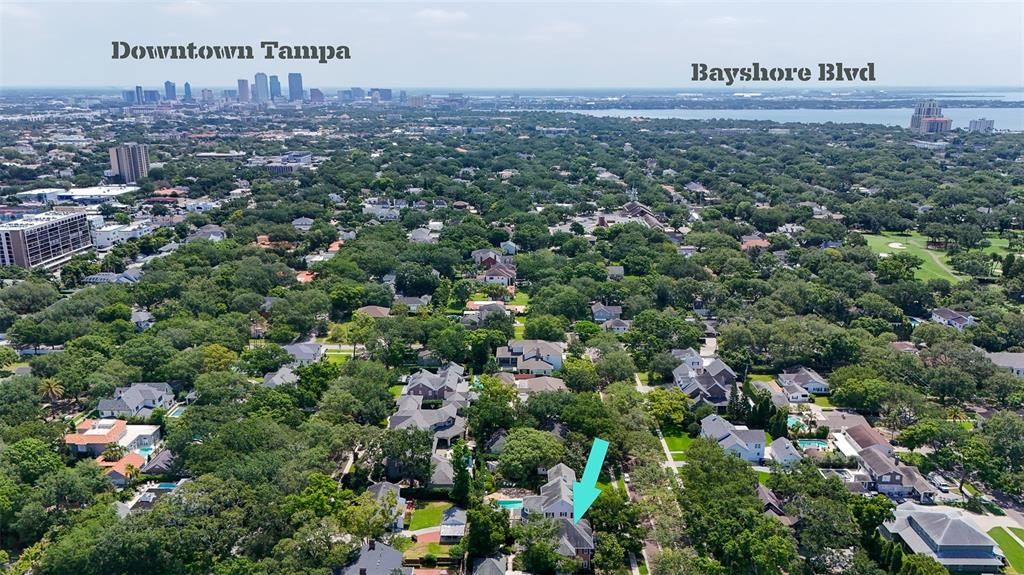 Centrally located in South Tampa's Golfview neighborhood approximately 2 miles to Bayshore Blvd and approximately 3 miles to Downtown Tampa