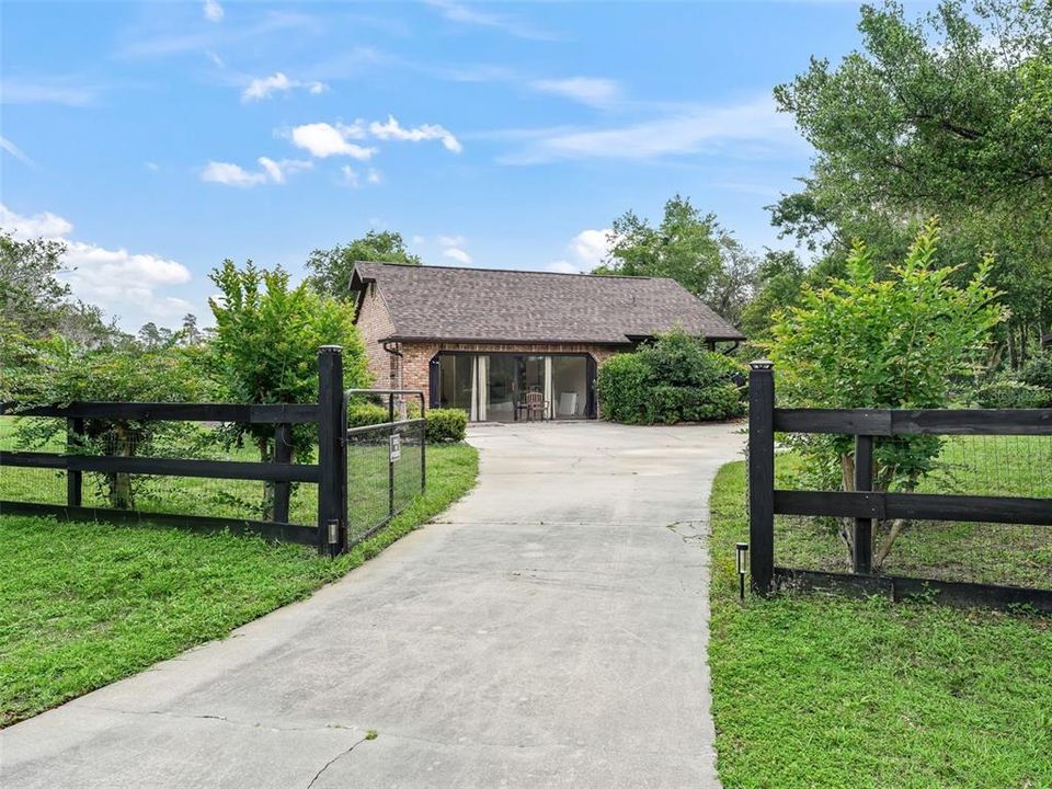 Gated Driveway