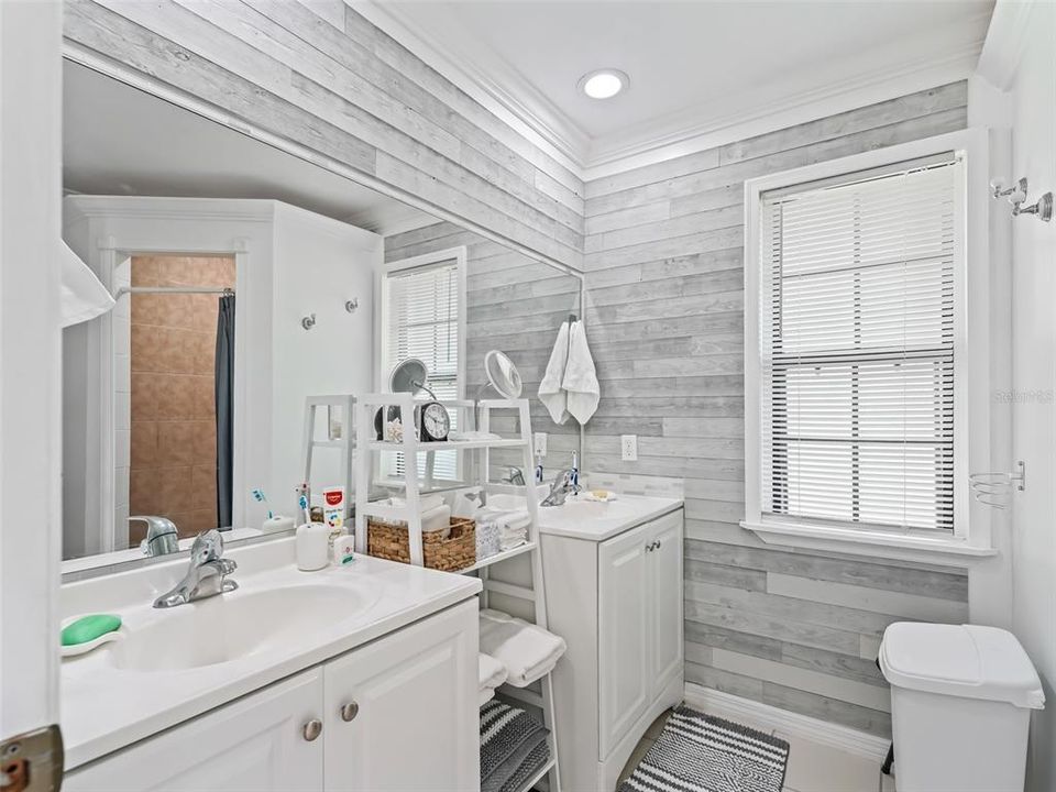 Renovated Primary Bathroom with Dual Vanities