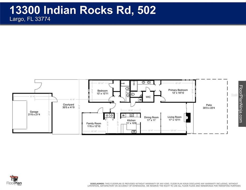 Floorplan Unit 502