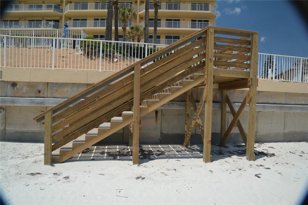 Private Beach Stairs