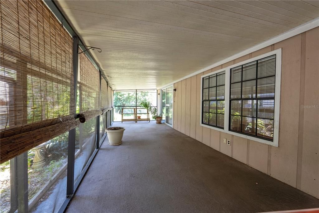 Generous Screened-In Porch