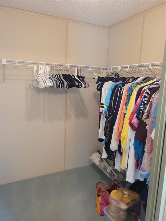 Master Walk-in closet