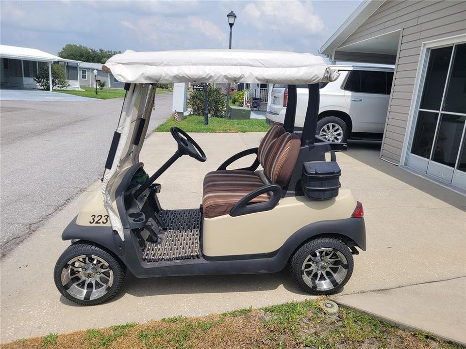 Golf Cart included