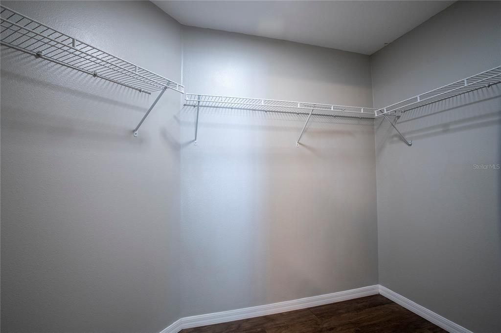 Large walk-in closet