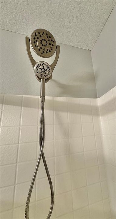 Double headed shower head