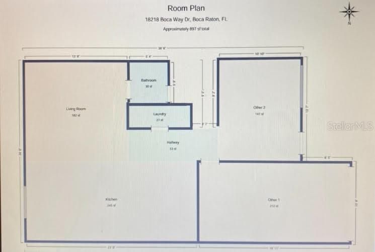 Active With Contract: $474,900 (3 beds, 2 baths, 1653 Square Feet)