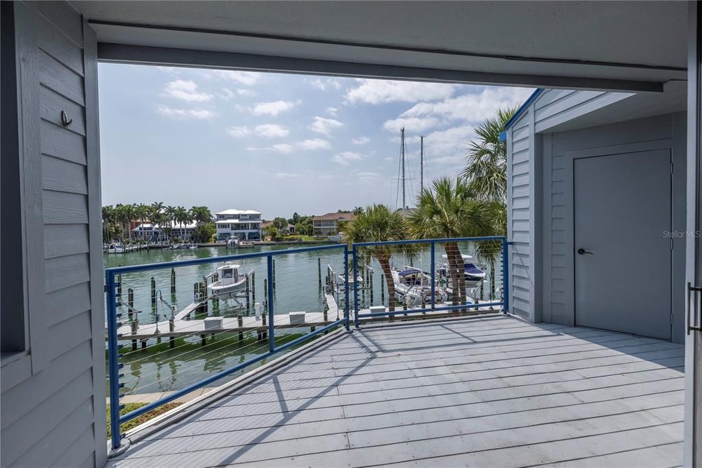 Balcony off main living area