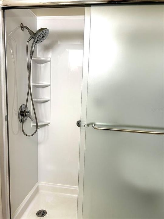 Walk-in shower upgrade