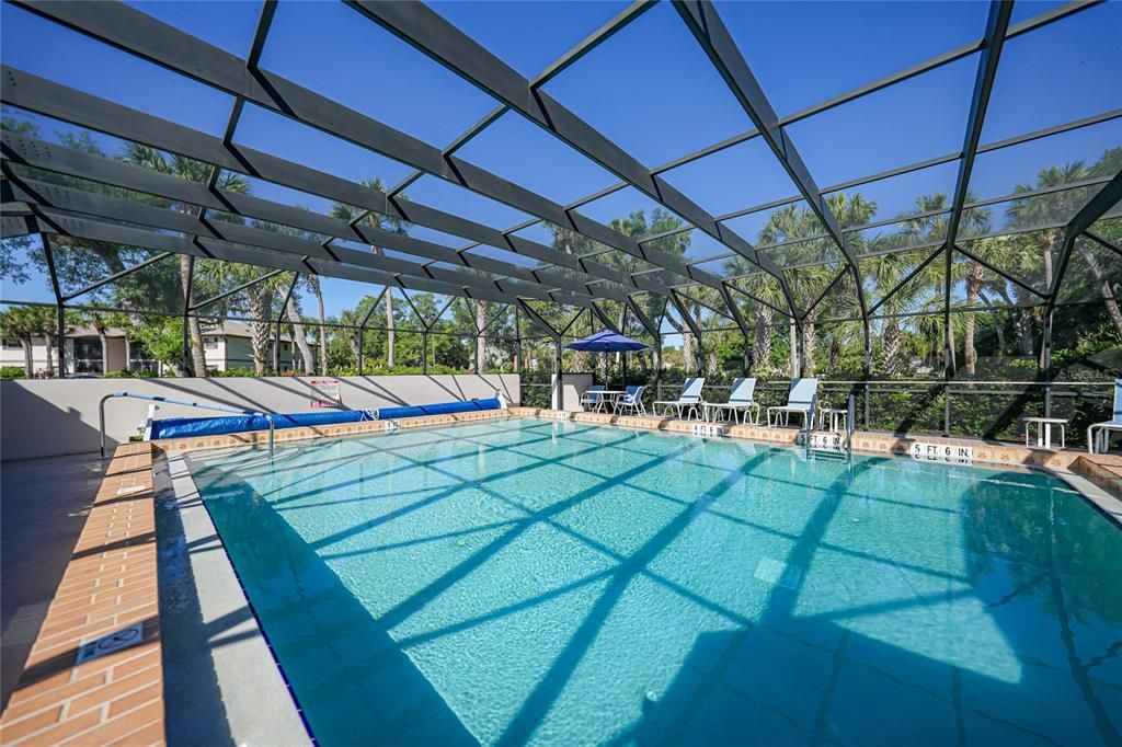 Screen in pool just north of the unit - 1 of 3 pools in the community!