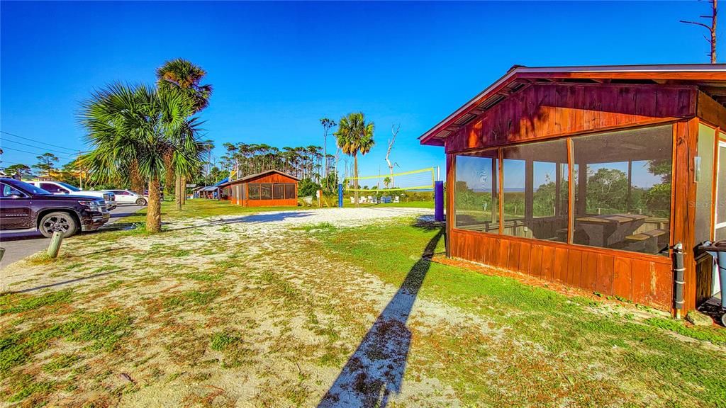 Salinas Park Covered Eating Areas