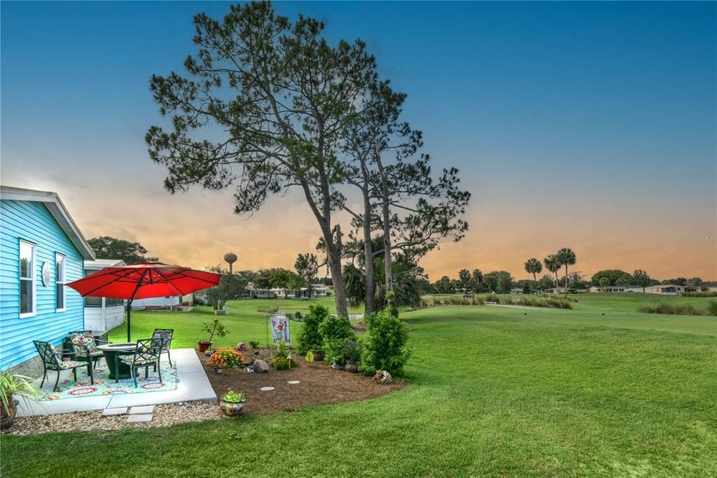 Beautiful Patio View