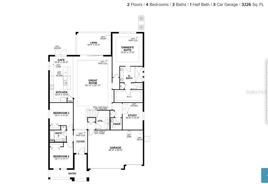 En Venta: $560,990 (4 camas, 3 baños, 3126 Pies cuadrados)