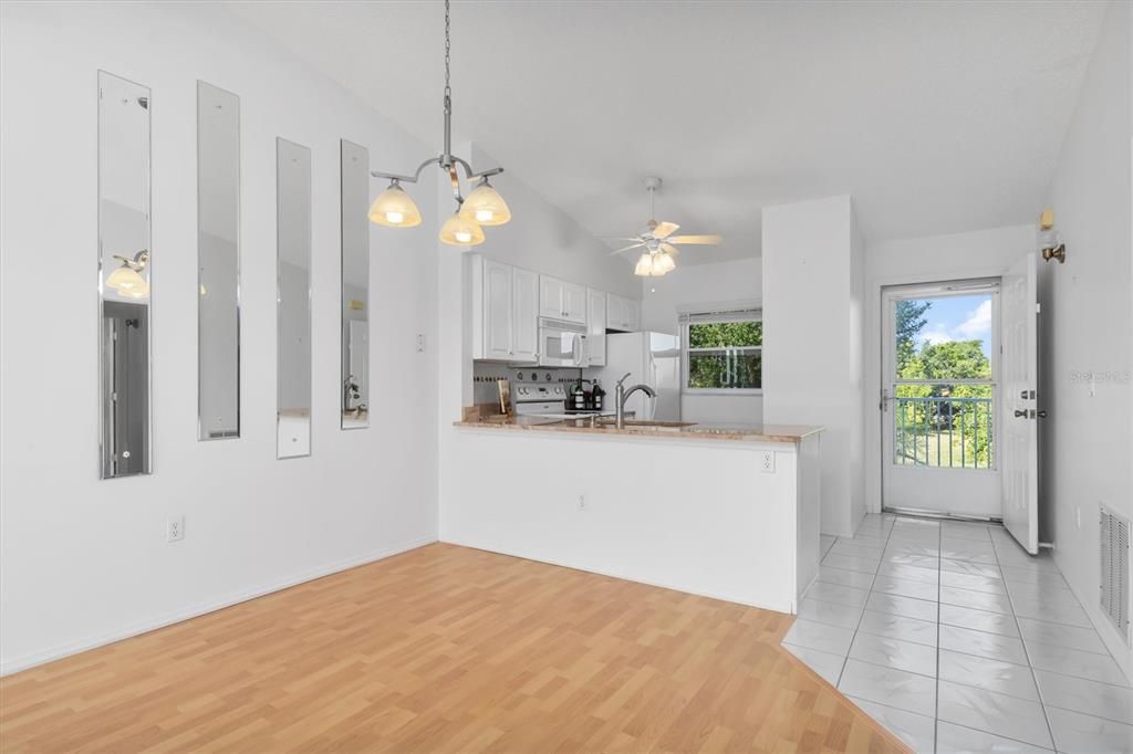 Dining area