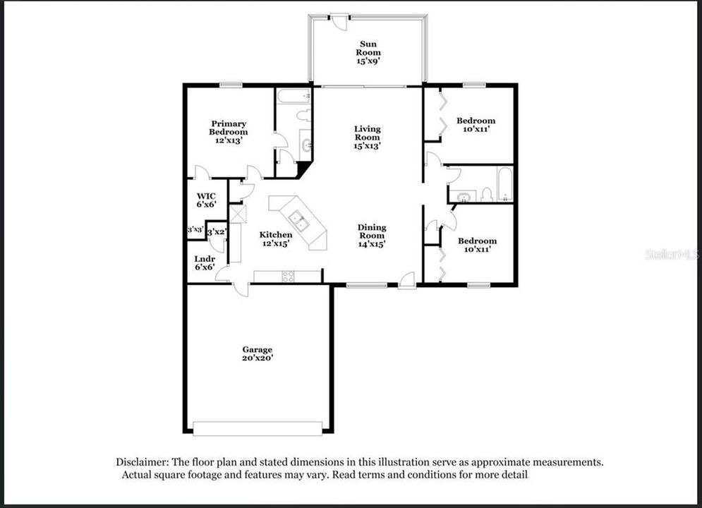 For Rent: $2,105 (3 beds, 2 baths, 1408 Square Feet)