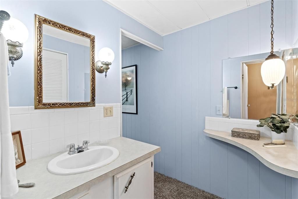 Primary Bathroom with Separate Dressing Area
