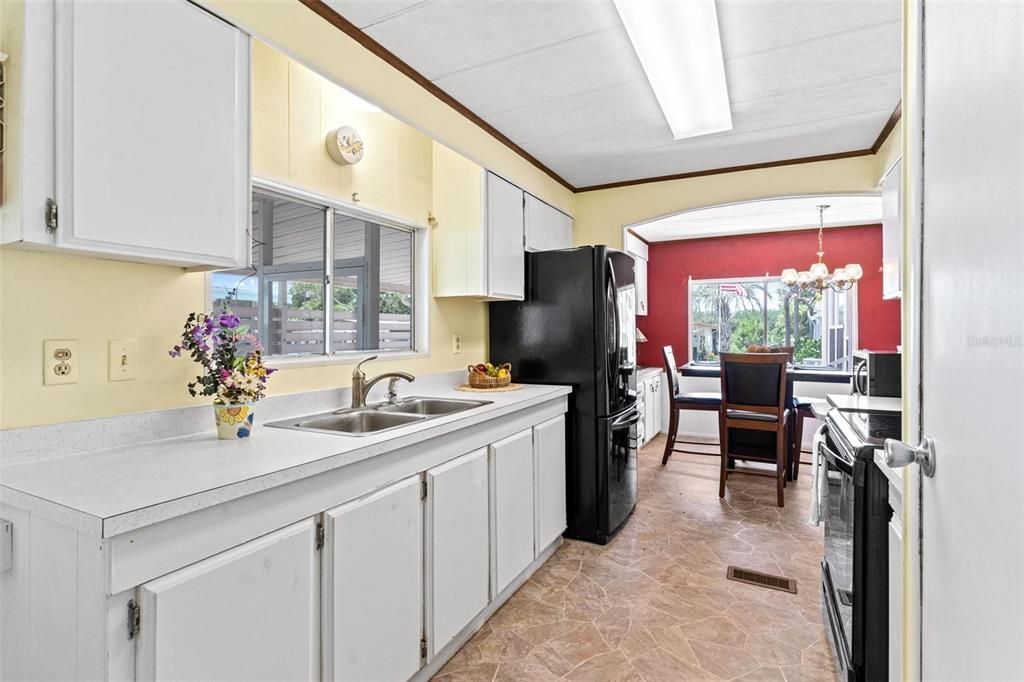 Kitchen with Plenty of Storage