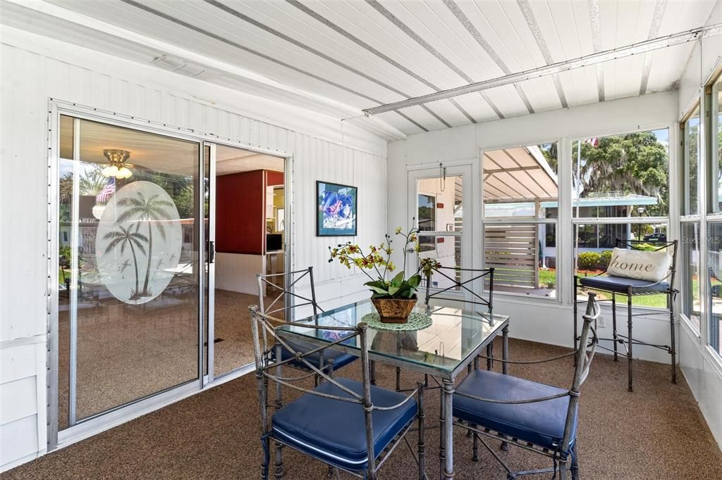 Screen Enclosed Porch Area