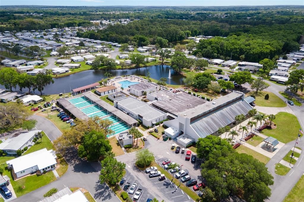 Aerial of Community Amenities