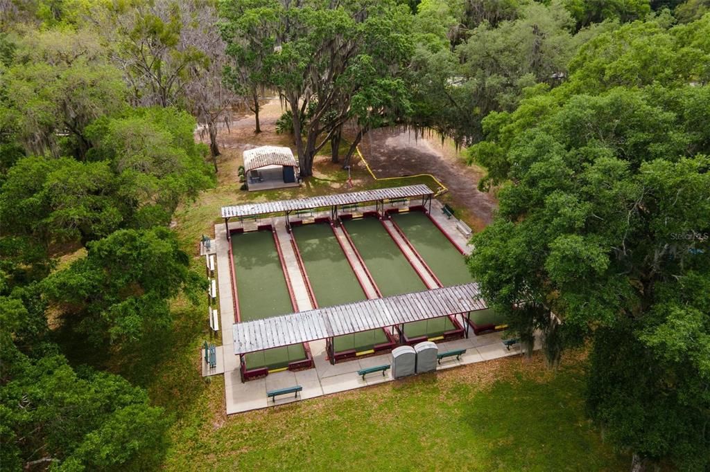 Shuffleboard Court